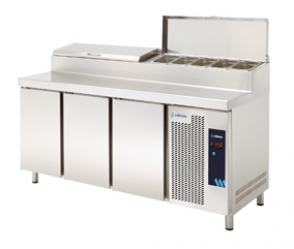 MESA REFRIGERADA PIZZAS EDENOX MPGE2-180-I HC GN 1/4